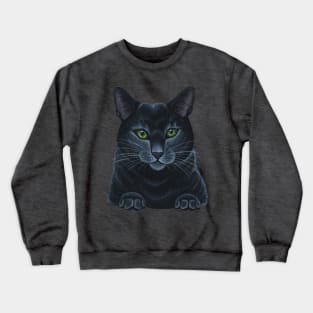 Black Cat Crewneck Sweatshirt